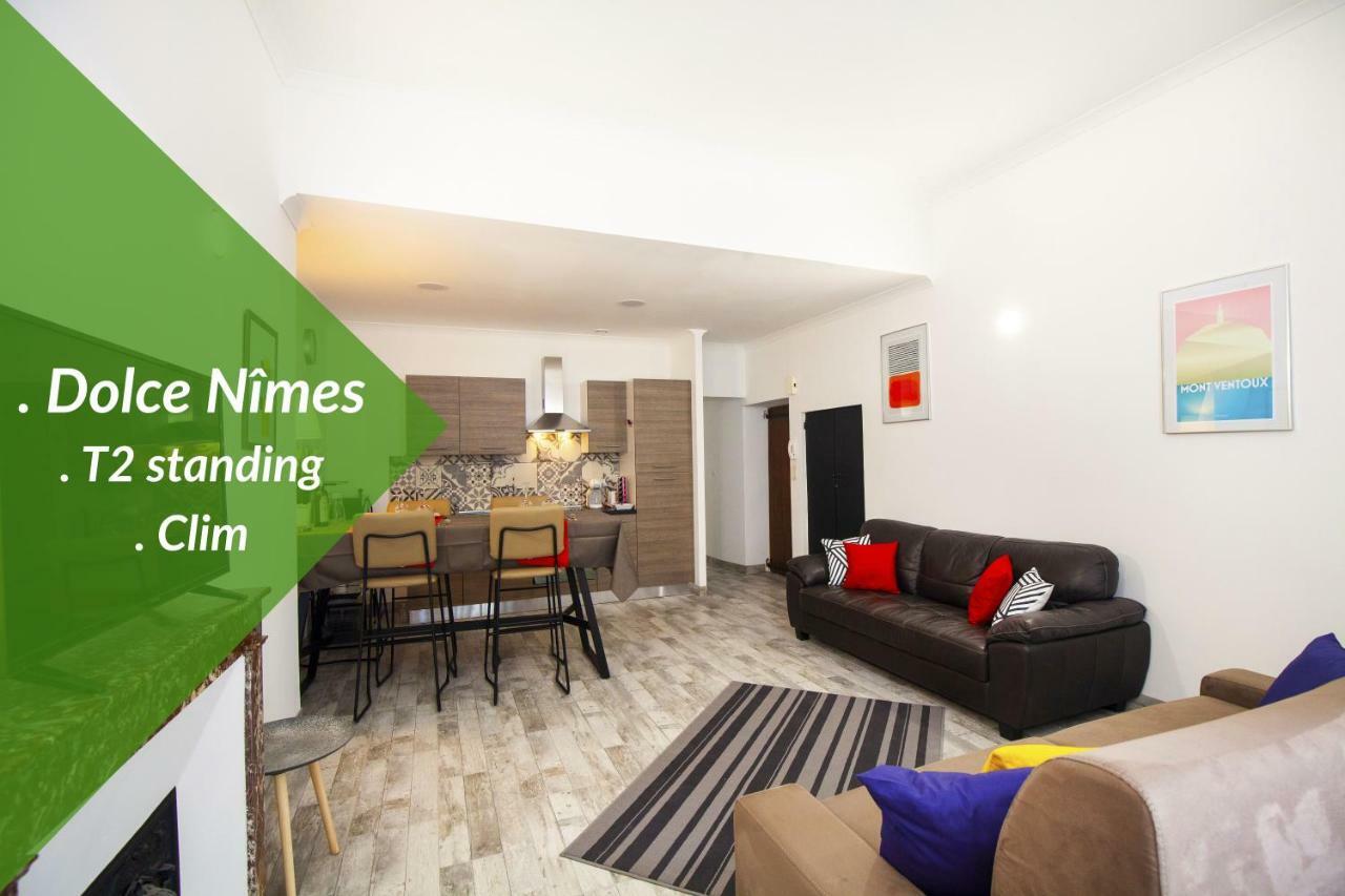*Dolce Nimes - T2 Standing - Clim * Apartment Ngoại thất bức ảnh
